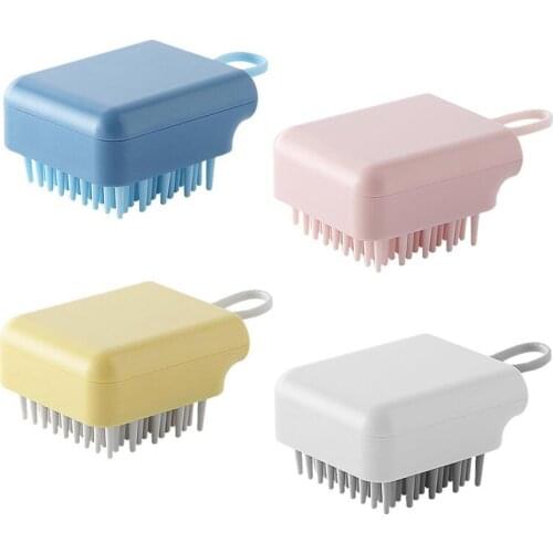 1Pcs Silicone Shampoo Comb e Brush Shampoo Brush Scalp e Brush Head er