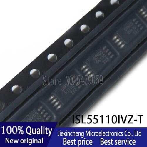 5PCS ISL55110IVZ-T 55110 IC MOSFET DRIVER DUAL TSSOP8 ISL55110IVZ New Original