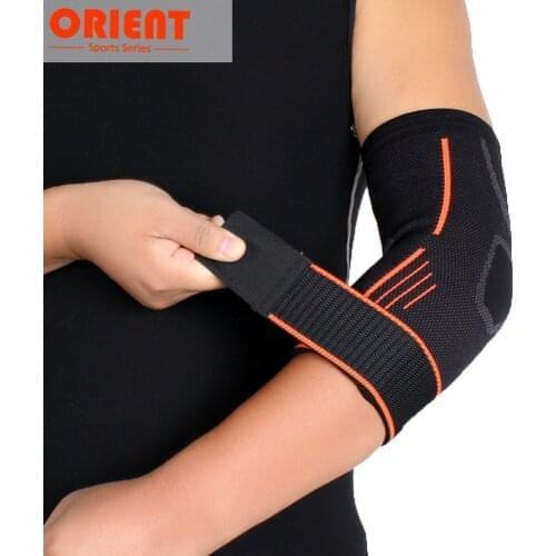 1Pc Bandage Elbow Pad Outdoor Sports Protect Support Knee Sleeve Adjustable Sports Outdoor Cycling Gym Elbow Guard Brace Warm