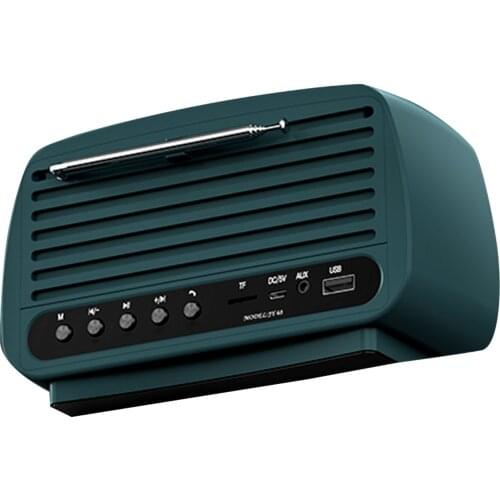 JY-68 BT Wireless Speaker FM Radio 3D Stereo Bass Surround Sound Subwoofer 1500mAh Sound Bar Stereo Music Player 3.5mm Audio