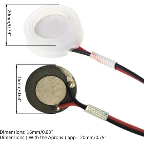 D16mm 1.7MHZ Ultrasonic Mist Maker Atomizing Transducer Ceramic Humidifier