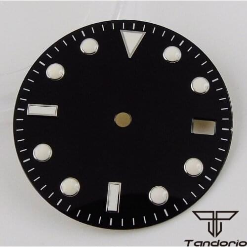 Sterile Watch Dial Date Window Fit NH35 NH35A Movement Watch Needles Watch Hand