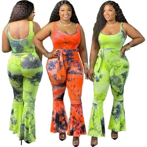 Jumpsuit Women Plus Size Clothing 5xl Floral Print Sexy Outfits Elegance Strapless Tank One Piece Outfit Wholesale Dropshipping