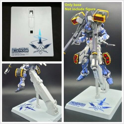 Fortress model MB style Blue Frame Display Base for Bandai MB MG 1/100 Gundam DB014