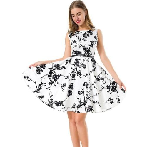 LAYSDA Summer Dresses With Print