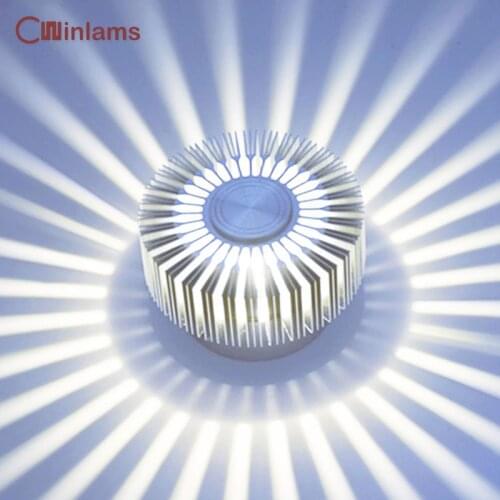 Sunflower Wall Lamp Modern Led Lighting For Indoor Decoration corridor aisle Restaurant AC85-265V
