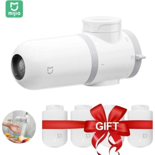 Xiaomi Mijia Faucet Water Purifier Bathroom Kitchen Tap Filtration Cleaner Activated Carbon Percolator Filter Mi Water Purifier