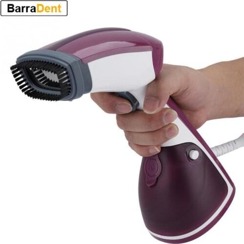 1200W Handhold Garment Steamer 250ml Water Tank With 2 Color Purple And Blue Flat Ironing Vertical Steaming Heating Time 45S