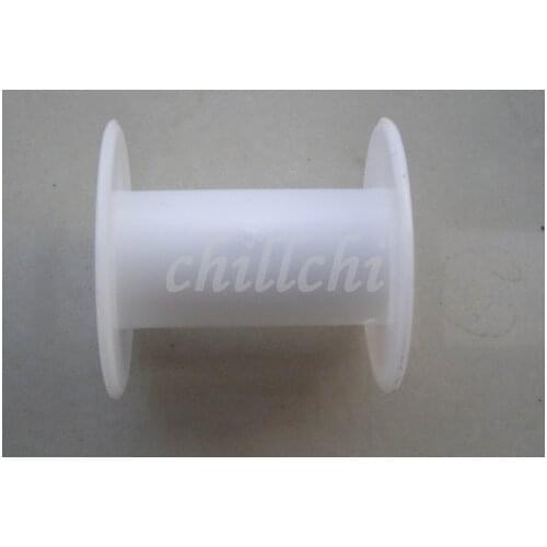 Solder axis plastic spools white 4.8 cm x4.2 cm