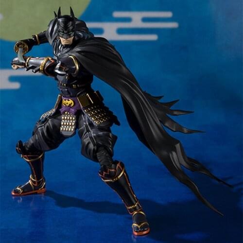 SHF Ninja Batman BUSHIDO Joints Movable Figure Model Toys 16cm