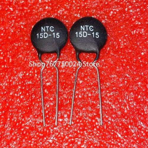 10PCS/LOT MF72 15D15 NTC 15D-15 15MM DIP-2 Thermal Resistor New orginal
