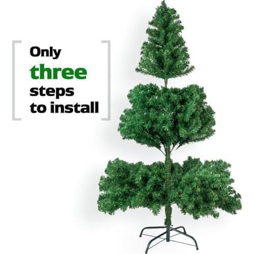 The tall, light beautiful green Lovely beautiful tree as a gift can hang thing eight-foot PVC tree has 1,138 branches 190812211