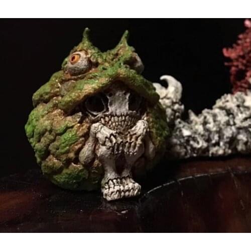 Japan WF 2016 winter Grimace Horned frog, Resin Model GK, Science fiction subject, Unassembled and unpainted kit
