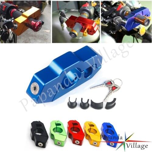 27-35mm Grip Handlebar Lock Clutch Brake Lever Lock Universal For Harley Honda Yamaha Kawasaki ATV UTV Scooter Safety Lock