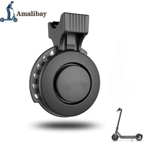 Electric Scooter Waterproof Bell Handlebar Horn Alarm 120db for Xiaom Mijia M365 /Pro 2 for Ninebot ES1 ES2 Max G30 Rechargeable
