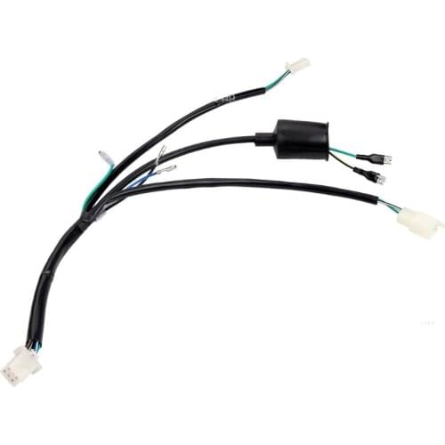 1 Set Motorcycle Engine capped full foot start wiring harness For 50-140CC Pit Dirt Bike ATV Go Kart Scooter Moped Parts