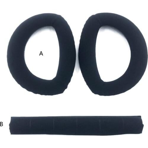 1 Pair Replacement Foam Ear Pads Pillow Cushion Cover for Senn Heiser HD700 Headphone Headset EarPads