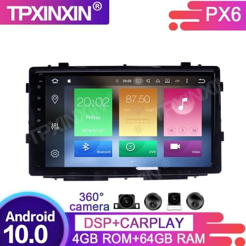 4+64GB PX6 DSP Android 10.0 For Toyota RAV4 2020 Car Multimedia Player GPS Navigation Headunit Radio Audio Stereo Tape Recorder