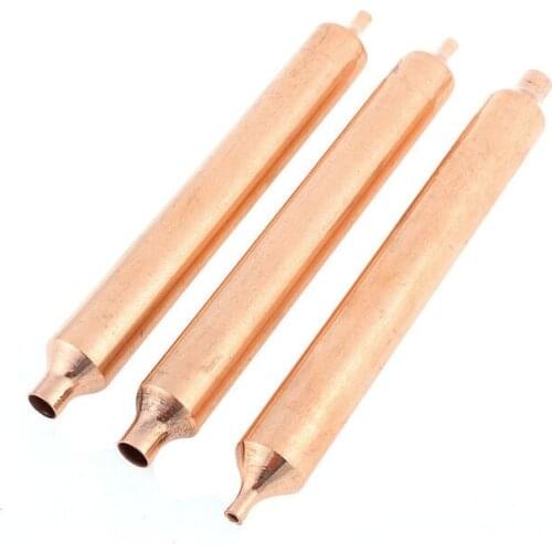 5 Pieces Fridge Refrigerator Replacement Copper Strainer Filter Drier 12.5cm Long 1.9cm Dia