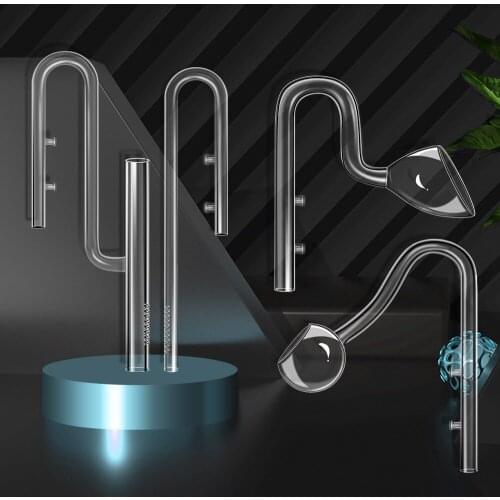 13/17mm Skimmer Glass Lily Pipe Inflow Outflow for Aquarium Planted Tank Fish Tank Filter
