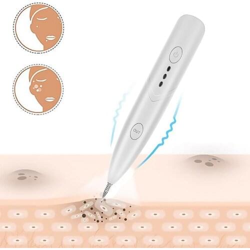 Skin Tag Remover Electric Plasma Pen Pore Cleaner Mole Wart Tattoo Freckle Dark Spot Removal for Face Beauty Facial Skin Care