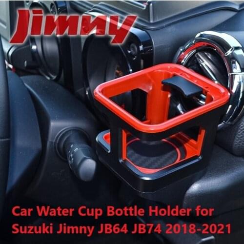 Car Water Cup Bottle Holder for Suzuki Jimny JB64 JB74 2018-2021 Universal Car Bracket Phone Drink Cup Holder Stand Organizer
