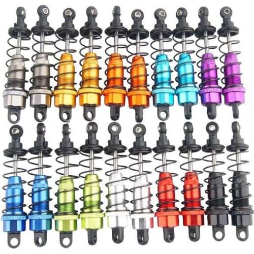 Free Shipping 2pcs 74mm alloy aluminium shock absorbers damper spare parts for HPI WR8 flux rally car RC car