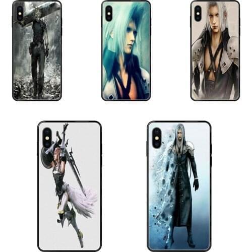 Comic Final Fantasy For Huawei Honor Play V10 View Mate 10 20 20X 30 Lite Pro Y3 Y5 Y9 Nova 3 3i Pro Black Soft TPU Phone Case