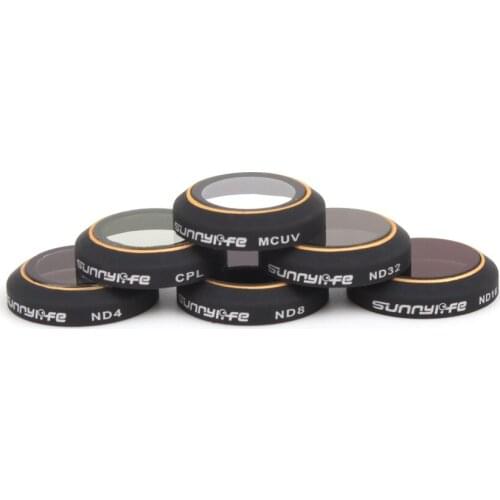 Mavic Pro Camera Lens Filter Accessories ND4 / ND8 / ND16 / ND32 / CPL /MCUV HD Filter set For DJI MAVIC Pro