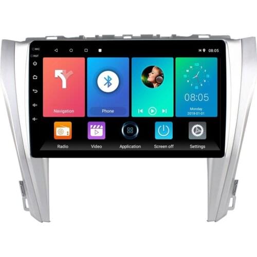 Eastereggs Head Unit 2 DIN 10.1 Inch 2.5D Android Navigation GPS WIFI Multimedia Player for Toyota camry 2015 2016 2017 Stereo