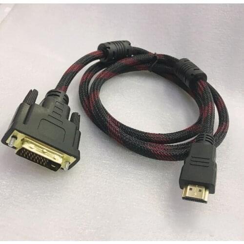 HDMI-compatible To DVI-D Adapter Video Cable HDMI-compatible Male To DVI Male To HDMI-compatible To DVI Cable 1080p