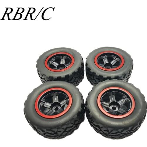 RBR/C WPL D12 Four-Wheel Drive Climbing RC Micro Truck Model 4PCS/SET Upgrade Simulation Vacuum Tire DIY Accessories Parts R578