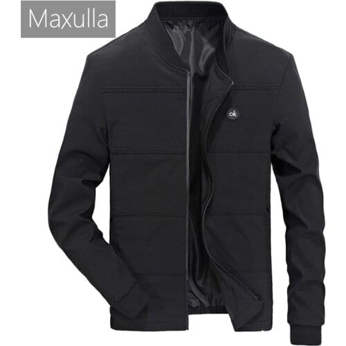 Maxulla Mens Bomber Jacket Casual Men Slim Thin Windbreaker Coats Men Fashion Anorak Streetwear Basball Jackets Clothing,WA035