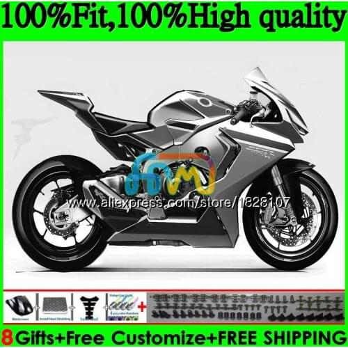 Injection For HONDA CBR 1000 RR CBR1000RR 17 18 19 145BS.16 CBR 1000RR silvery grey CBR-1000RR CBR1000 RR 2017 2018 2019 Fairing
