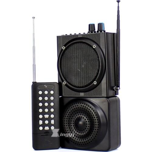48W 500m Wireless Remote Control Digital Hunting Bird Caller Dual Mini Speaker USB MP3 Player Hunt Pigeon Decoy Duck Call Device