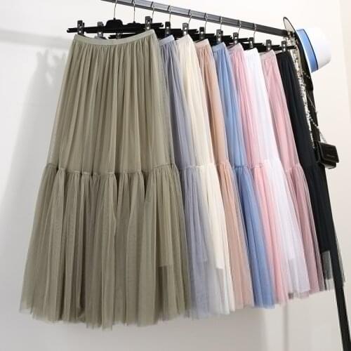 QueMayRee Women's Fluffy Skirts