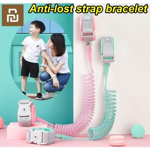 Youpin Anti-lost Strap Bracelet Safety Adjustable Baby Kids Children Traction Rope Wristband Length 2M