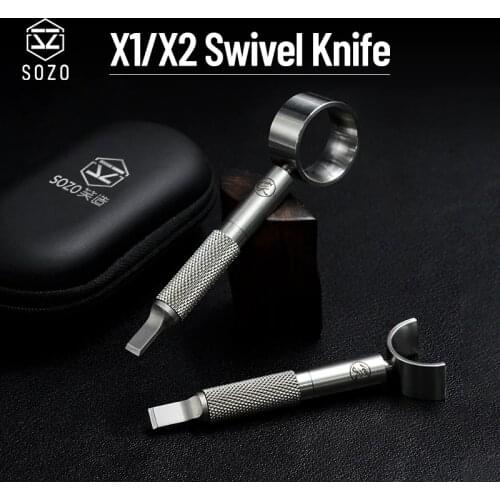 SOZO Swivel Knives For Leather