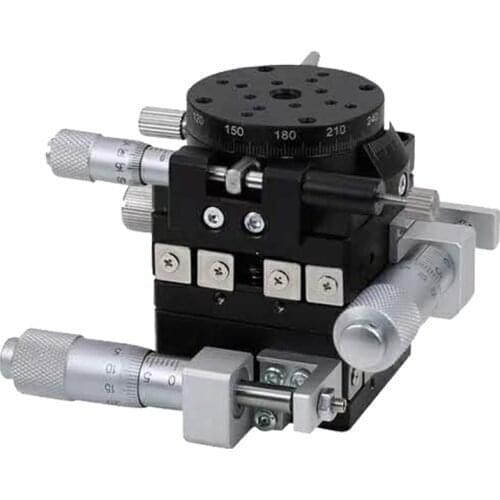 XYZ Three-axis Translation Stage, Precision Displacement, Multi-dimensional Lifting Table, Manual Translation Stage