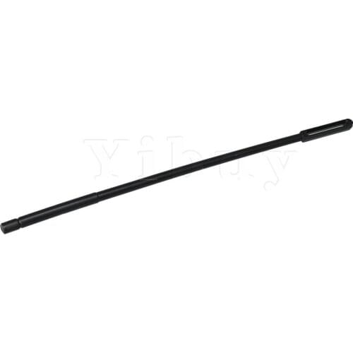 Yibuy Piccolo Cleaning Rod Plastic Piccolo Bore Barrel Chamber Protection Clean Tool for Musical Instrument Accessory Black