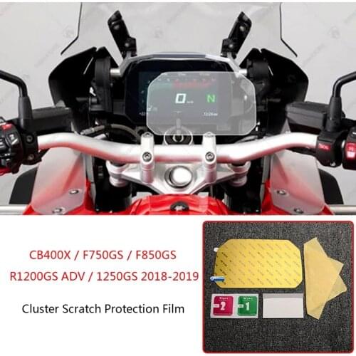 For BMW R1200GS ADV Adventure F850GS F750GS CB400X R1250GS 2018 2019 Motorbike Cluster Scratch Protection Film Screen Protector