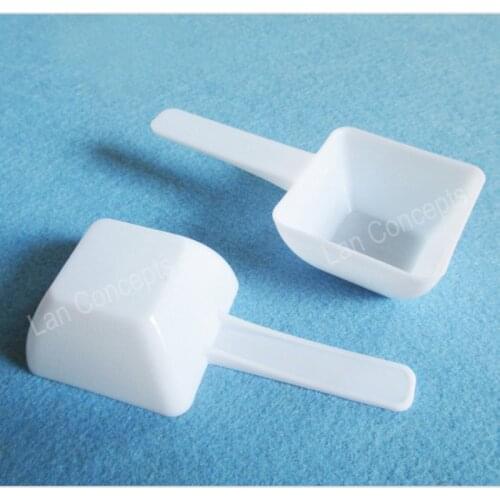 100pcs/lot 15 gram Plastic Scoop 30ML PP Measuring Spoons 15g Measue Scoops - 96x45x25mm white Free shipping