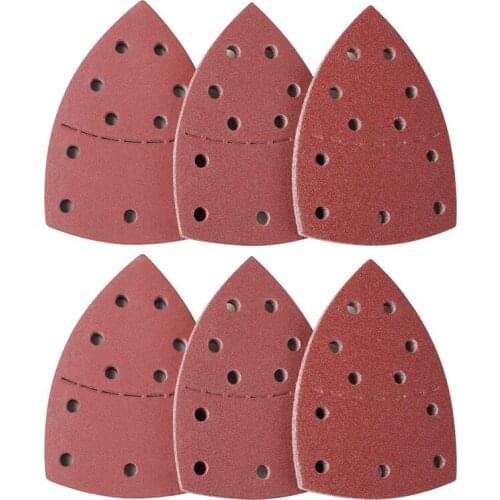 60Pcs Sanding Plate, Mouse Sander For Psm 200 Aes, Psm 18 And All Vibration Multi-Tools, 10 Pieces Each 40/60/80/120/180/240 Gri