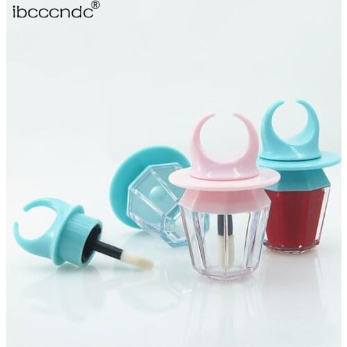 8ml Empty Lip Gloss Tubes Container DIY Cute Liquid Lipstick Tubes Refillable Bottles Vials Cosmetic Lipgloss Base Gel Oil Tool