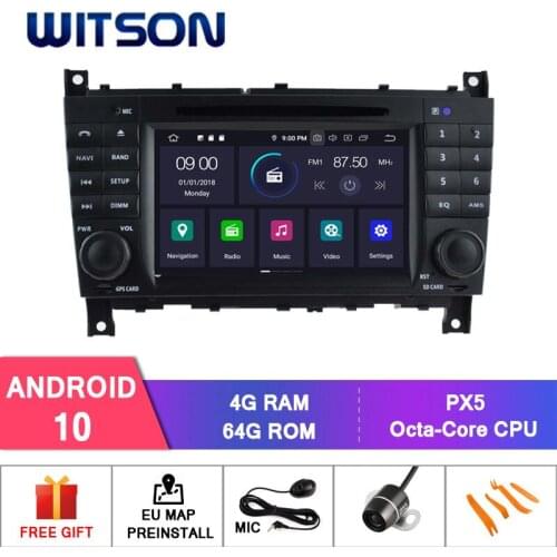 WITSON PX5 Android 10.0 CAR DVD FOR Benz BENZ C Class W203 CLC W203 G-Class W467 BENZ E CLASS auto stereo car multimedia radio