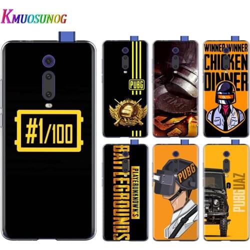 Game PUBG For Xiaomi Redmi 9I 9T 9A 9C 9 Prime 8A 8 7A 7 6A 6 5 5A 4X PRO Plus Transparent Soft Phone Case