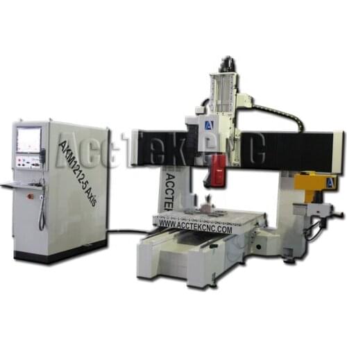 Jinan Acctek machinery 5 axis cnc milling machine 1212 5 axis cnc