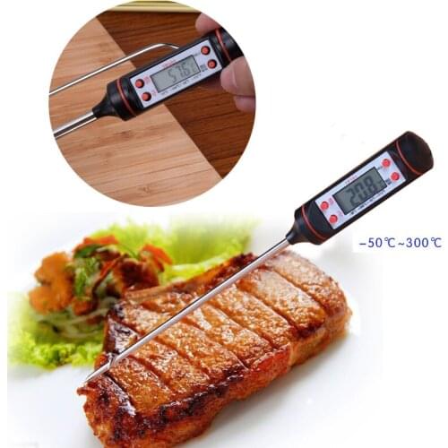Meat Thermometer BBQ Testing Tools Temperature Kitchen Cooking Food Digital Probe Electronic Test Gauge Tool Kitchen Accessories