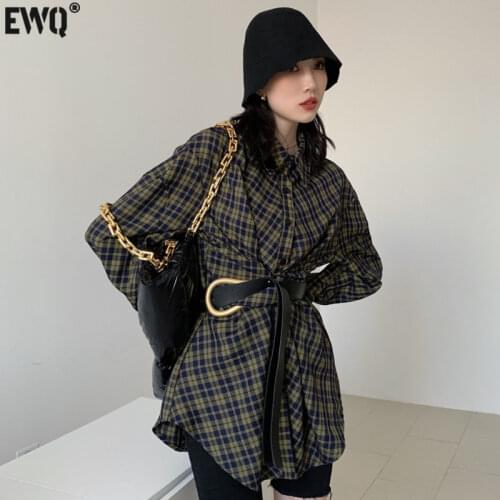 EWQ Women's Plaid Shirts