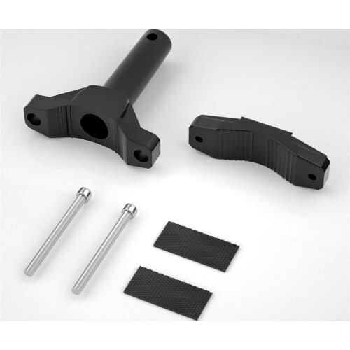 Head Lamp Clamp Shock Absorption Extension Bracket Mount Bracket set for Motorcycle Electric Vehicles Bike Spot Light Headlight